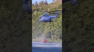 Grosser🔥Waldbrand \u0026 Hubschrauber holen Wasser / Big forest🔥fire \u0026 helicopter fetching water