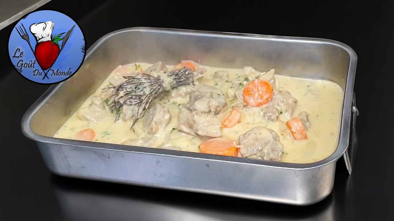 Blanquette De Veau Gourmande : Recette Traditionnelle - YouTube