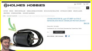 10-Pole Power on SALE! Get Your Holmes Hobbies Motors Now! ⚡🔥