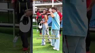 No wonder Charles Leclerc is so obsessed with Alexandra Saint Mleux#celebrity #new #usa
