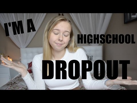 I DROPPED OUT OF HIGH SCHOOL I DROPPED OUT OF HIGH SCHOOL