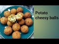 Potato cheesy balls @smitasamazingcakesnculinarycla #snack#foodie