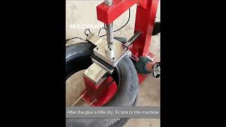 Tire repairing machine Tire vulcanizing