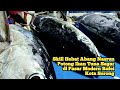 Skill Hebat Abang Nasrun Potong Ikan Tuna Segar di Pasar Modern Rufei Kota Sorong