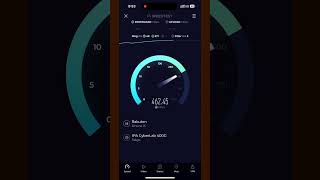 Rakuten 5G Internet Speed Test | 楽天モバイルインターネットスピードテスト #shorts #Rakuten #5G #speedtest