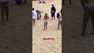 Game on the beach #beach #play #game #fun