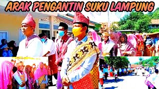 ARAK PENGANTIN LAMPUNG PESISIR || Khaja Mangku Bandakh