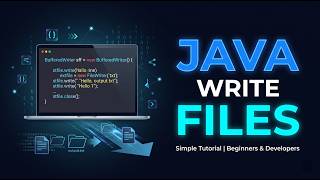 Writing to a file using Java | Fulll Tutorial Within 5 Mins!