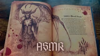 ASMR Reading 📖 Diablo Lore | Book of Lorath | Close Whisper for Sleep \u0026 Relaxation 💤