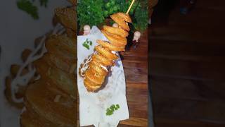 Homemade potato twister/ पोटॅटो ट्वीस्टर/ snanks#recipe#short#video😋