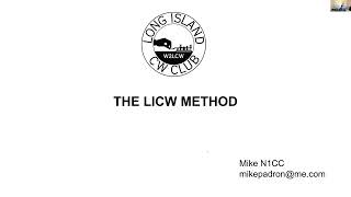 The LICW Method - (Updated: September 2025)