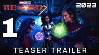 Marvel Studios' THE MARVELS - First Trailer (2023) Captain Marvel 2 Movie (HD)
