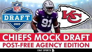 Chiefs Mock Draft AFTER 2023 NFL Free Agency: Full 7-Round NFL Mock Draft Ft. Felix Anudike-Uzomah