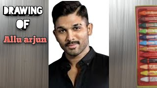 drawing of Allu arjun