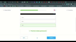 54 Using Indexing | Python Developer | Sololearn