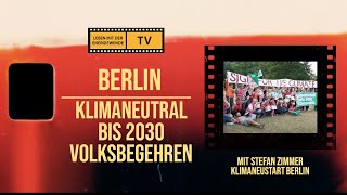 BERLIN 2030 KLIMANEUTRAL - VOLKSBEGEHREN