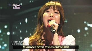 [Music Bank w/ Eng Lyrics] Davichi - Turtle (2013.04.27)