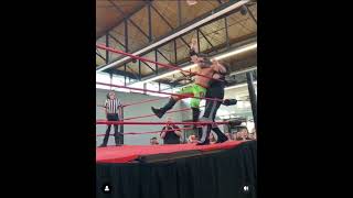 CAM!!ikaze with a Round Off Back Elbow to Kevy Chevy (July 16th 2024) CWE Canadian Wrestlings Elite