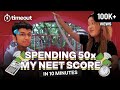 Spending 50X of my NEET score in 10 mins 💸 | College Shopping | Timeout with Tanmay Gupta