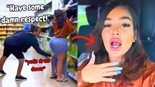 Only Fans Model Gets CONFRONTED For Filming Content In Public