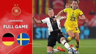 Germany vs. Sweden | Full Game | Women's Friendly