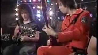 PAUL GILBERT vs MARTY FRIEDMAN - japanese tv show