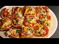 एकदम झटपट नाश्ता bread pizza ब्रेड पिज्जा