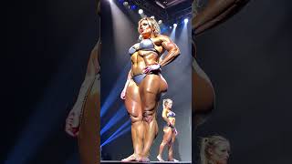 GIANT MUSCLE GIRL DOMINATES COMPETITION STAGE! 🏋️‍♀️💪