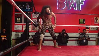 Caveman vs. A.C. Smooth (BWF Wrestling)