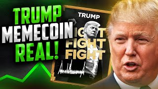 * BREAKING NEWS * Trump Official REAL Memecoin Launched!! SOL XRP BTC Set to Explode