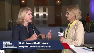 DNC: Kathleen Matthews talks about democratic superdelegates