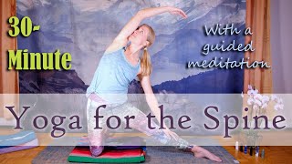 30-Minute Yoga Class - Yoga for the Spine - Yoga with Anna-Kaisa