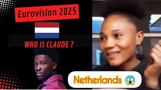 first time reaction to Claude for the Netherlands 🇳🇱 | Eurovision 2025