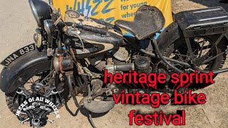 heritage sprint vintage bike festival