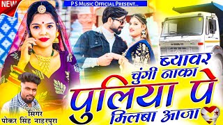 New Love Sad Song | ब्यावर चुंगी नाका पुलिया पे मिलबा आजा | Singer Pokar Singh Rawat | Marwadi Song