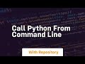call python from command line