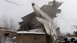 Absturz einer Frachtmaschine in Kirgistan: Mindestens 16 Tote