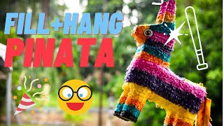 How To Stuff A Pinata▶️ How To Hang A SpiderMan Pinata