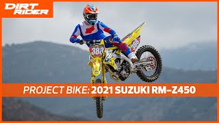 2021 Suzuki RM-Z450 Project Bike Riding Impression