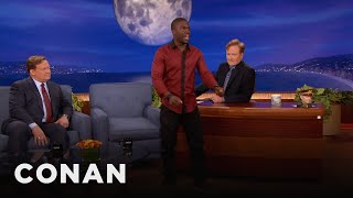 Kevin Hart Demonstrates His Angry Foot Shuffle | CONAN on TBS