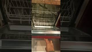 Siemens Dishwasher Installation| Checking|#dishwashers #video #viralshorts #shorts #viralvideo