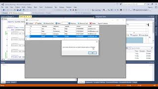 Get DataGrid View column or row values in Visual Basic using ADO.NET and SQLite Database