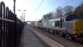 DRS 37425+37612 Bridgwater Flask