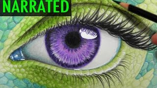 How to Draw Reptilian Skin [Narrated Step by Step]