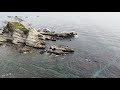 seaside hiking trail and drone shots at arasaki park japan 【三浦半島】荒崎公園