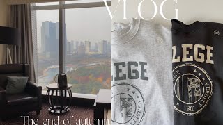 vlog. 인천 송도 여행. 호캉스┃바이레도.렉토.헤리티지플로스 언박싱┃에티카.시노텍스마스크┃테니스 한달차