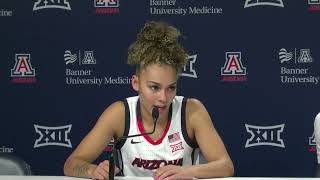 Arizona Women's Basketball Press Conference - Jada Williams, Skylar Jones, \u0026 Breya Cunningham