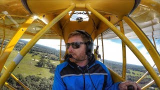 LEARNING TO FLY! - First Tailwheel Lesson in a 1940 J3 Cub!