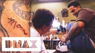 Chris Nunez Is Tattooed By His Mum! | Miami Ink