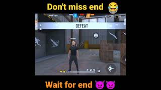 Don't miss this video👿🤫/ funny video free fire #freefireshorts #shorts